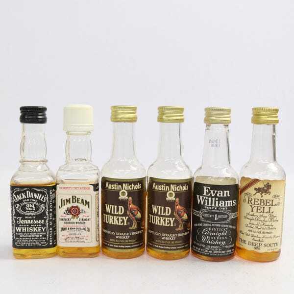新品、未開封】ウィスキーのミニボトル50ml 2種類セット