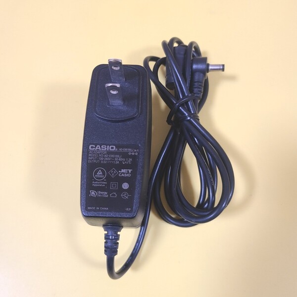 0602-3◆◇送料無料 即決 カシオ 純正 ACアダプター AD-E95100LJ 9.5V 1.0A casio◇◆◇◆