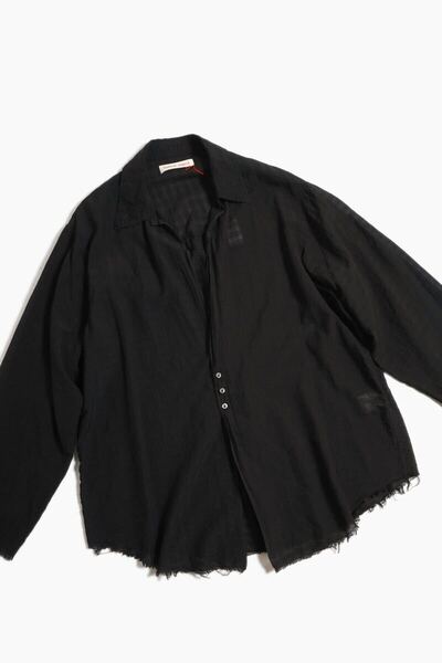 arbell object バーベルオブジェクト シャツ 3B SH 25SS BLACK 1