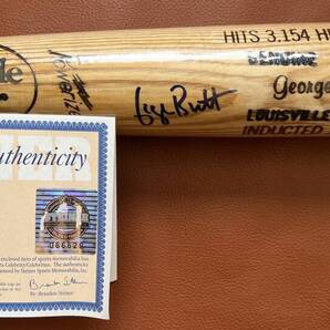ジョージ・ブレット George Brett 直筆サイン入りバット 殿堂入り記念限定 カンザスシティ・ロイヤルズ ルイビルスラッガー