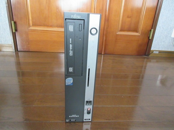 送料込 富士通 ESPRIMO FMV-D5260 Core2Duo E8400 3.0GHz×2/3GB/HDD160B/DVD-MULTI/Ubuntu