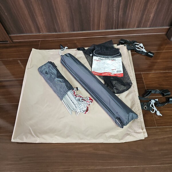 【未使用品】 soomloom 陣幕 435×117cm スームルーム ウインドスクリーン 風除け フリーサイト用 間仕切り 横幕