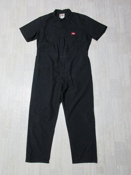 『 送料無料!』★ 状態良好!《レア!貴重!》【ディッキーズ・Dickies】『 BIG サイズ!』作業服!半袖ツナギ・オールインワン・XL