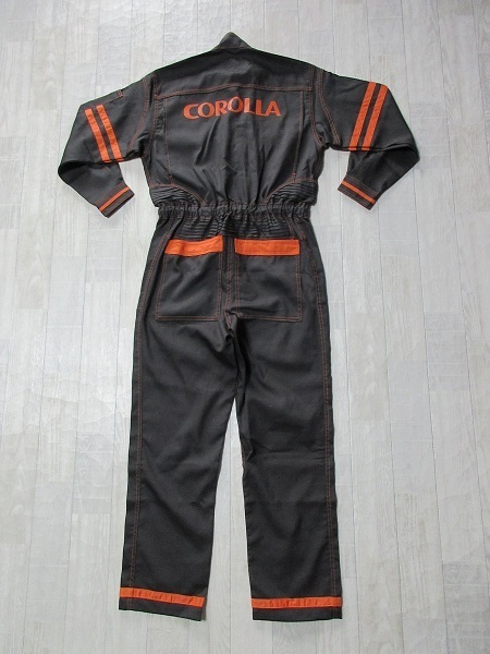 『 送料無料!』【未使用品!?極美品!】《非売品!》【トヨタ・TOYOTA】『カローラ・COROLLA』長袖メカニックツナギ・オールインワン・M