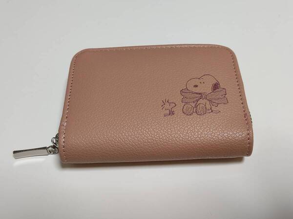 【送料無料】未使用保管品 美品 スヌーピー SNOOPY ラウンドファスナー財布 カードケース 小銭入れ コインケース 1個