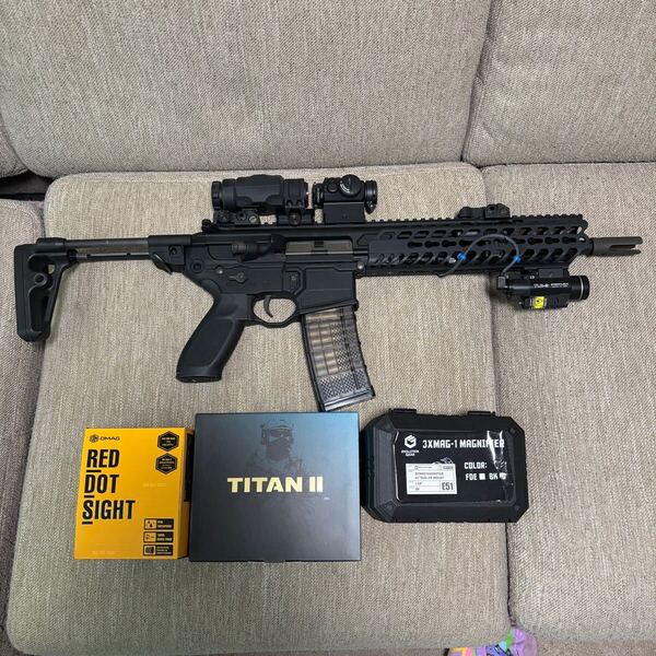 送料込み VFC SIG MCX legacy 電動ガン gate titanドルフロ 再現 ドールズフロントライン 少女前線 フルカスタム ストリームライト TLR-2