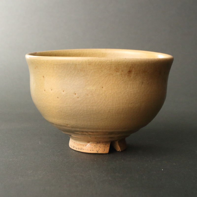 初代真清水蔵六作 比良の土で造琵琶八景茶碗 菅沼清峯堂 古美術