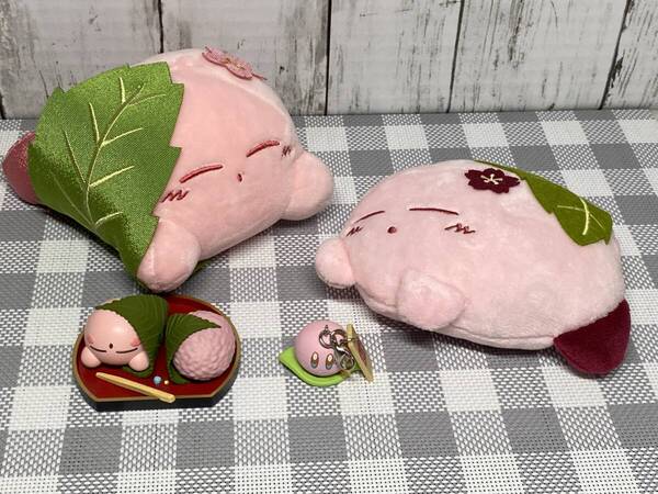 星のカービィ ふわふ和コレクション 桜もち ぬいぐるみ フィギュア パルドルチェコレクション 桜餅 さくらもち paldolce 和菓子