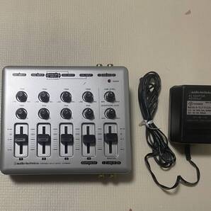 【使い勝手の良い簡易ミキサー 】audio-technica オーディオテクニカ/ポータブルミキサー/AT-PMX5P