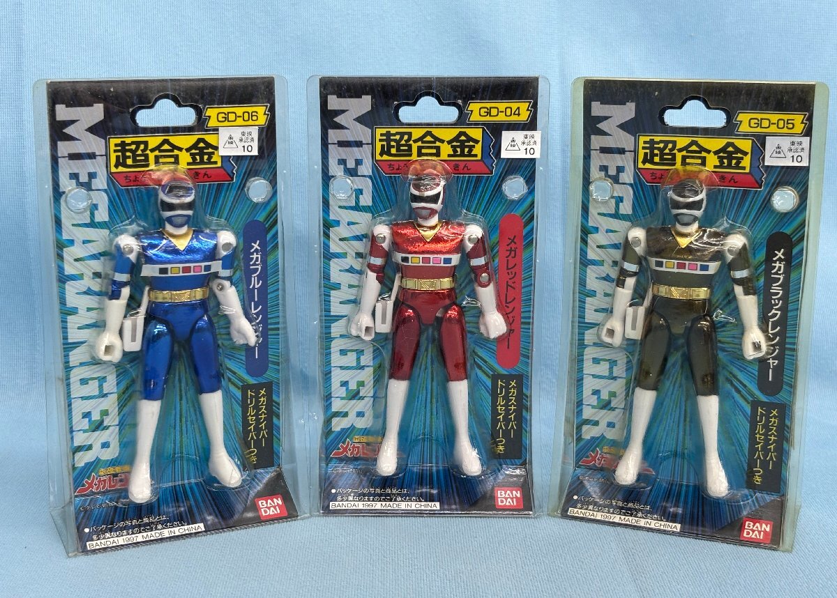【未開封】超合金メガレンジャー6体セット電磁戦隊メガレンジャー バンダイ 2025年最新】Yahoo!オークション -電磁戦隊メガレンジャー 超