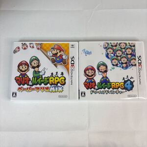 3DS マリオ&ルイージRPG ペーパーマリオMIX/3DS マリオ&ルイージRPG4 ドリームアドベンチャー セット販売 任天堂 ニンテンドー