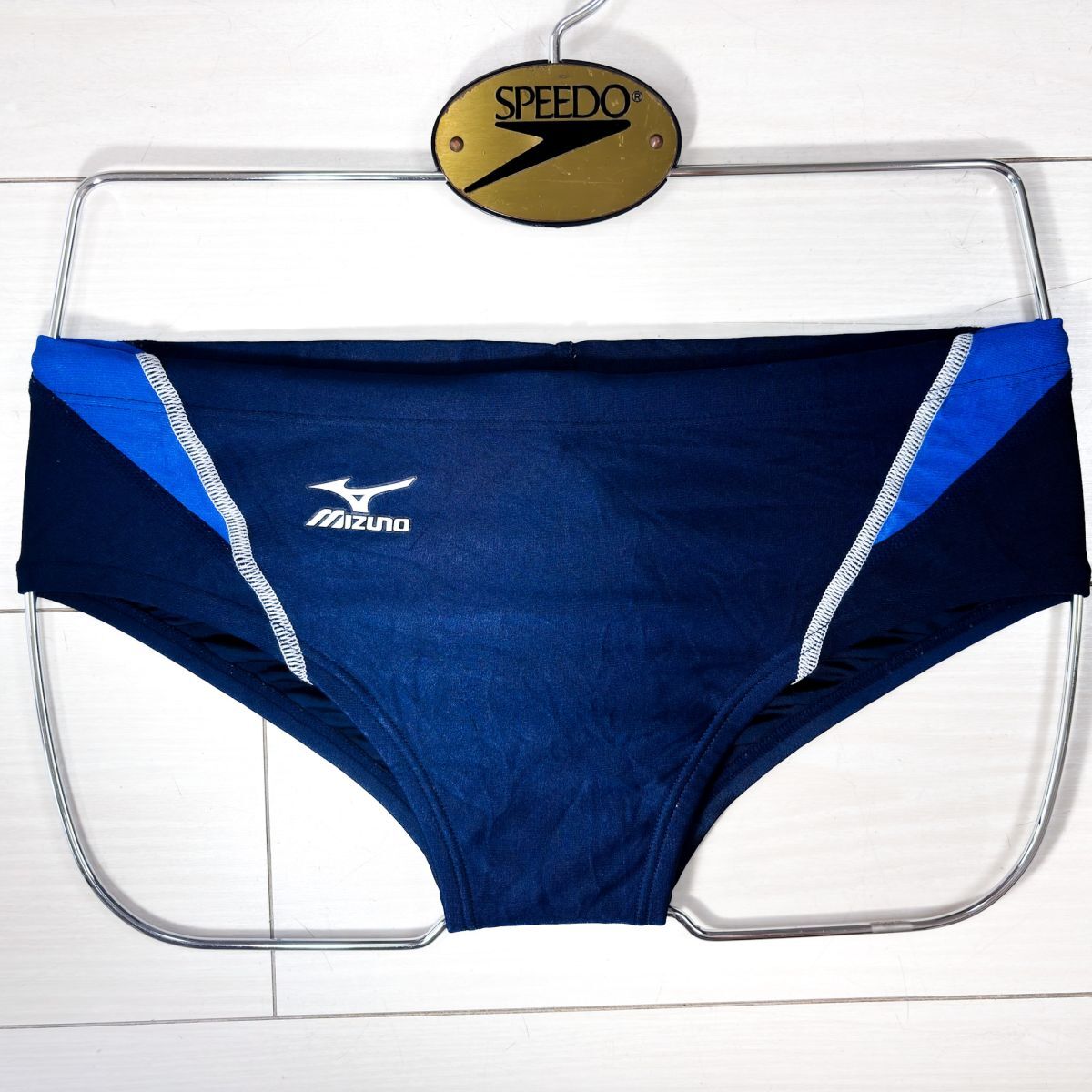 STREAM ACE / Lサイズ ブルー mizuno ミズノ 競パン 競泳水着 競