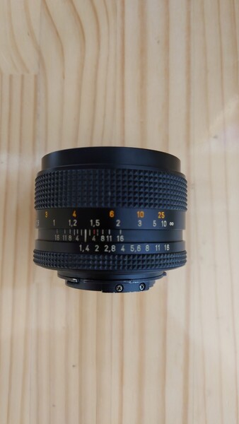★実用品★ CONTAX コンタックス Planar T* プラナー 50mm F1.4 AEJ