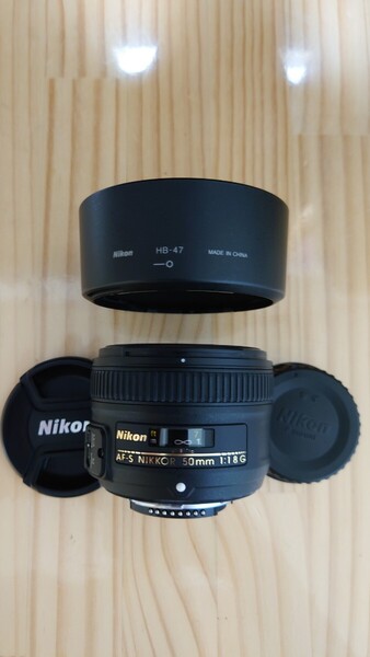 ★実用品★ NiKON ニコン AF-S NIKKOR 50mm F1.8 G レンズ