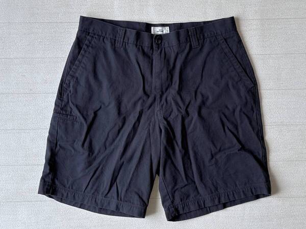 ☆送料無料☆ DOCKERS ドッカーズ USA直輸入 古着 チノ ショートパンツ メンズ 36 リラックスフィット ネイビー ボトムス 中古 即決