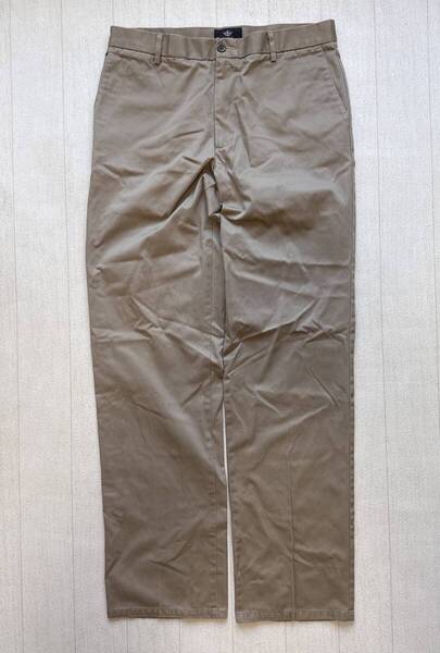 ☆送料無料☆ DOCKERS ドッカーズ USA直輸入 古着 ロングパンツ トラウザー チノパン メンズ 34 カーキ系 ボトムス 中古 即決