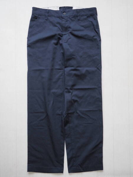 ☆送料無料☆ RED KAP レッドキャップ USA直輸入 古着 ロングパンツ チノ ワークパンツ メンズ 32 ネイビー ボトムス 中古 即決