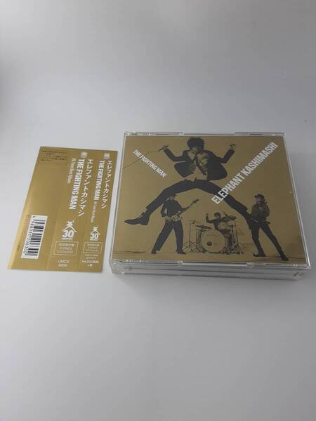 帯付き All Time Best Album THE FIGHTING MAN ファイティングマン 初回限定盤 DVD付 CD エレファントカシマシ 3H32-06@ 中古