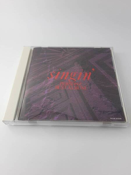 singin' ベストアルバム CD PERSONZ パーソンズ 3H35-06@ 中古