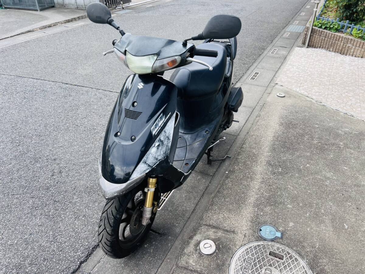 SUZUKIスズキZZジーツーCA1PB☆実働エンジン