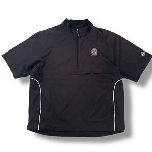 cutter&buck 古着 ナイロン ゴルフウェア ハーフジップ 半袖 XL