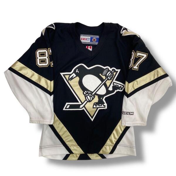 CCM ピッツバーグ ペンギンズ ホッケーシャツ ゲームシャツ NHL S