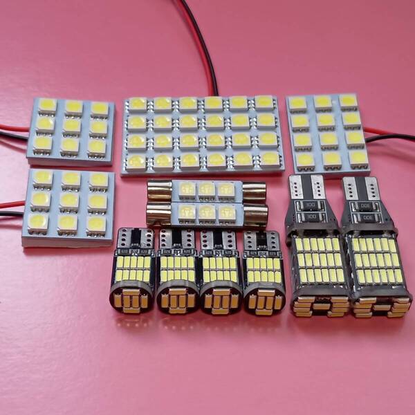 BS9 レガシィ アウトバック 超爆光! T10 LED ルームランプ バックランプ ナンバー灯 車幅灯 12個セット スバル /s24/s12/s9/45/26/f3