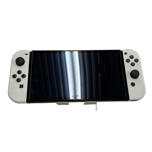任天堂 HEG-001 Nintendo Switch 有機ELモデル ホワイト スイッチ ドック付き スプラトゥーン3 カセット付き 家庭用ゲーム機 中古 T9976372