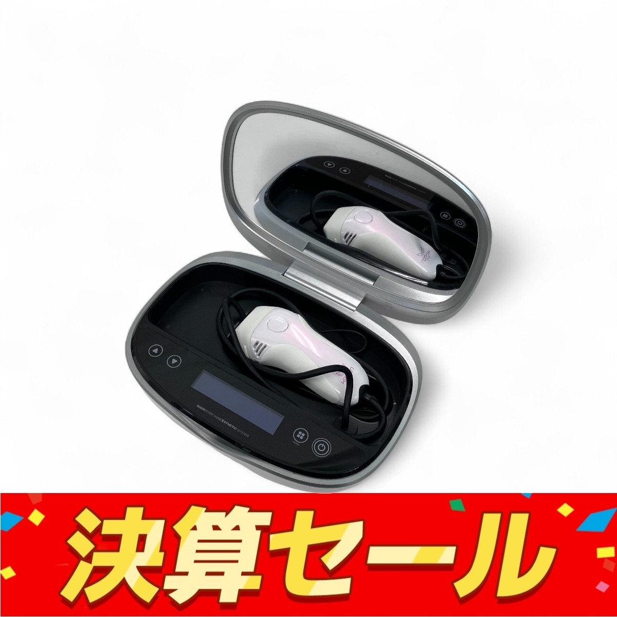 脱毛器 ケノン Ke-non Ver6.3 眉毛脱毛器付 パールホワイト