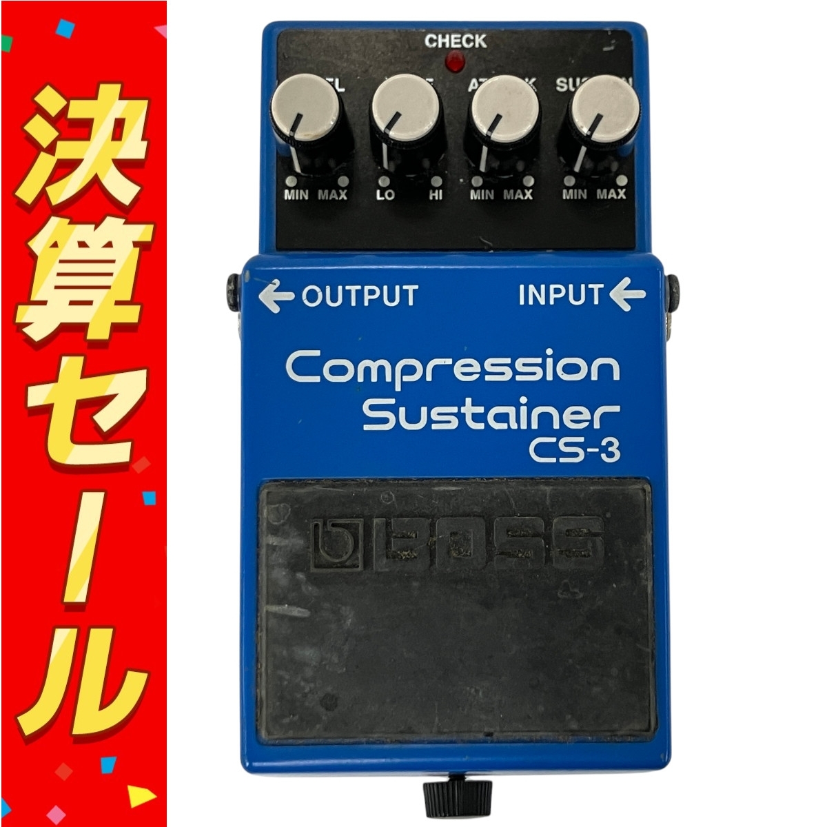 【週末SALE】1988年日本製BOSS CS-3 PSA対応改造済み Yahoo!オークション -「boss cs-3」の落札相場・落札価格