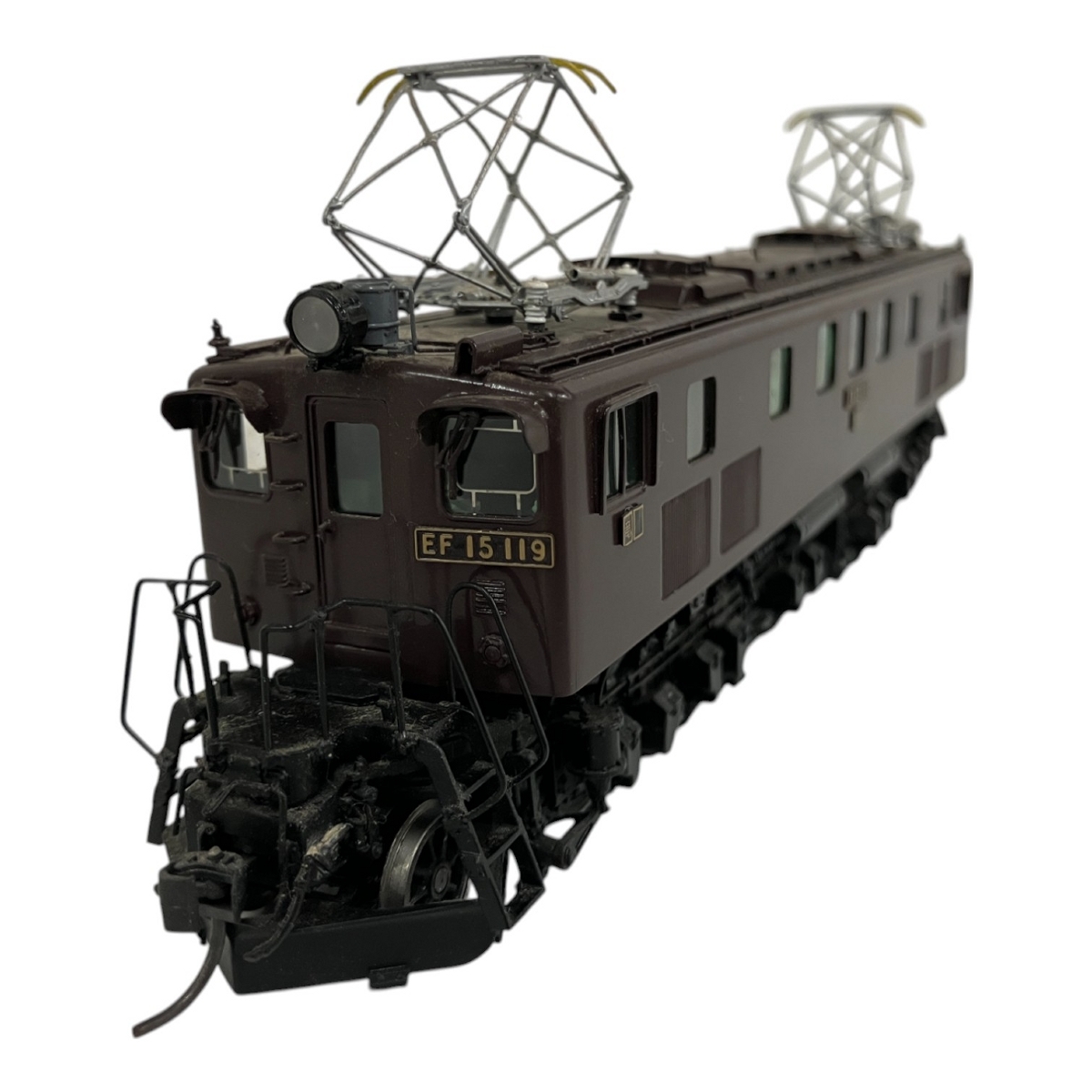 HOゲージ 電気機関車 EF1593 ジャンク Yahoo!オークション -「ef15」(HOゲージ) (鉄道模型)の落札相場