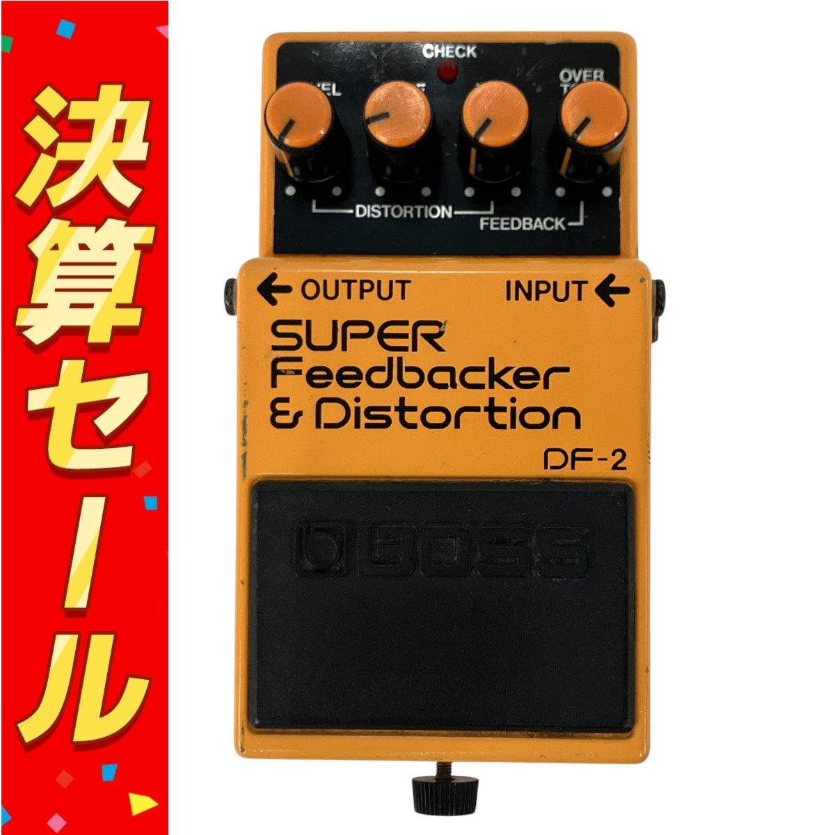 BOSS ボス コンパクト エフェクター DF-2 1984年製 絶版品 Yahoo!オークション -「boss df-2」の落札相場・落札価格