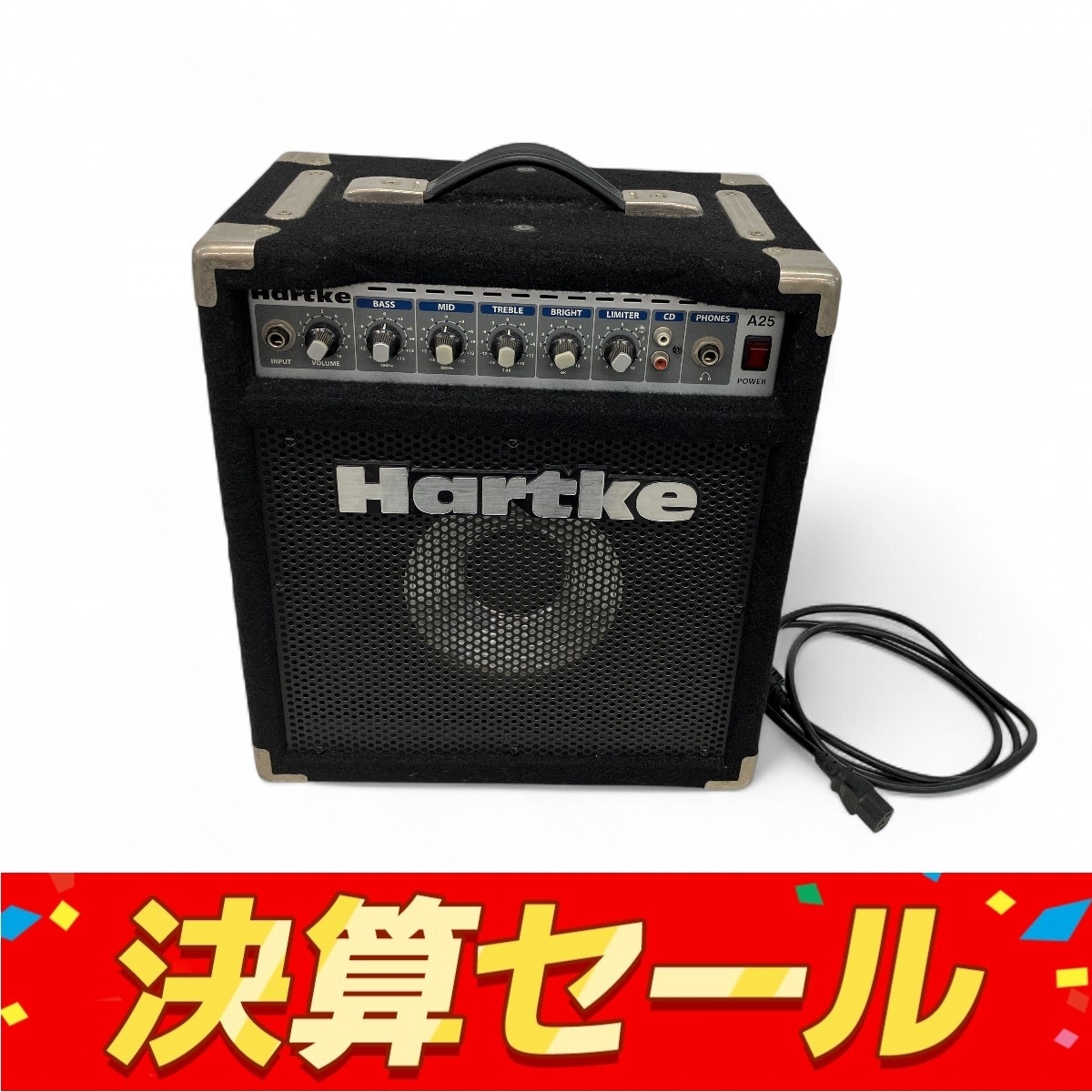 【送料無料】Hartke A25 ポータブルベースアンプ A70715 Yahoo!オークション -「hartke a25」の落札相場・落札価格