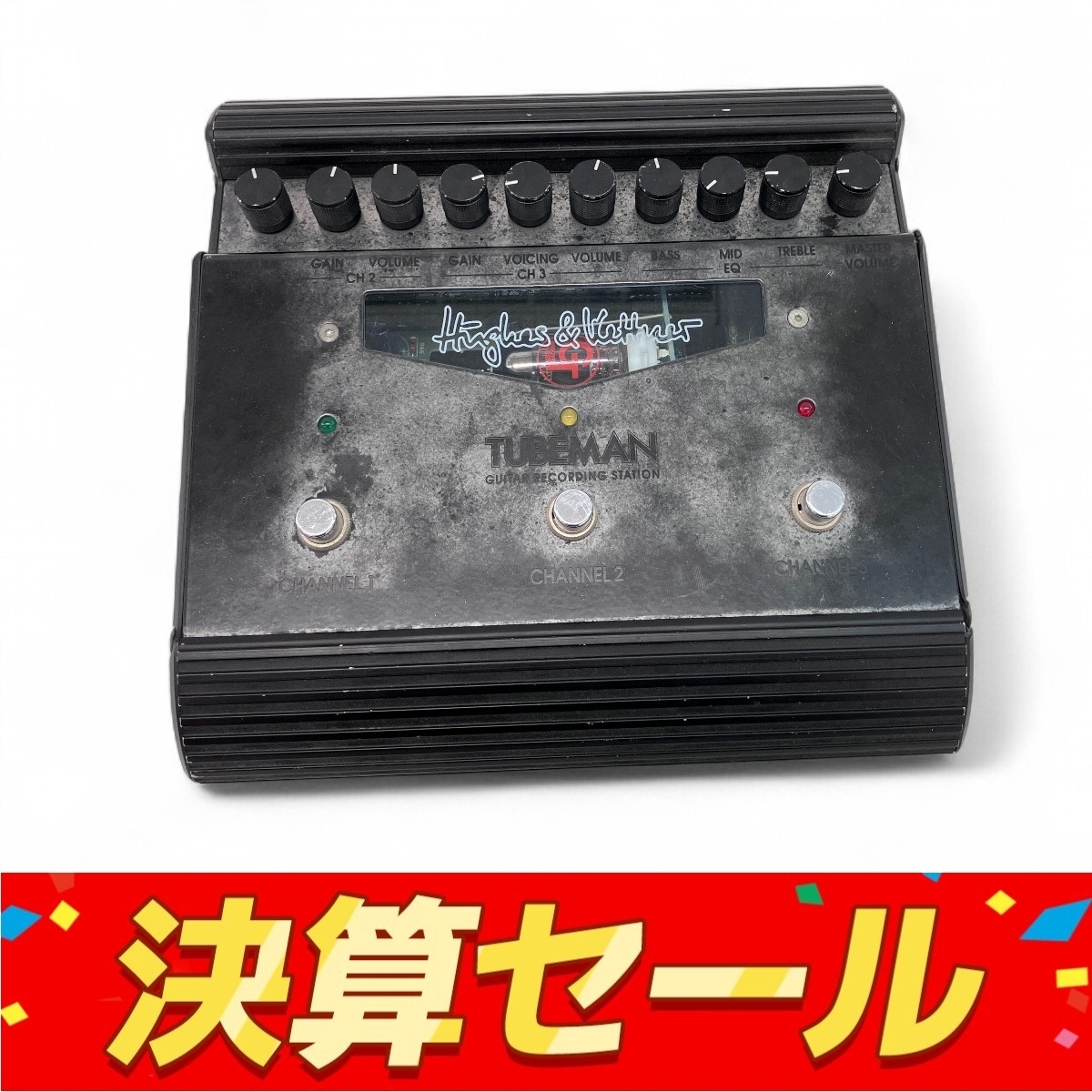 Hughes&Kettnerヒュース&ケトナー TUBEMANアダプター付属箱有 Hughes&Kettnerヒュース&ケトナー TUBEMANアダプター付属箱有