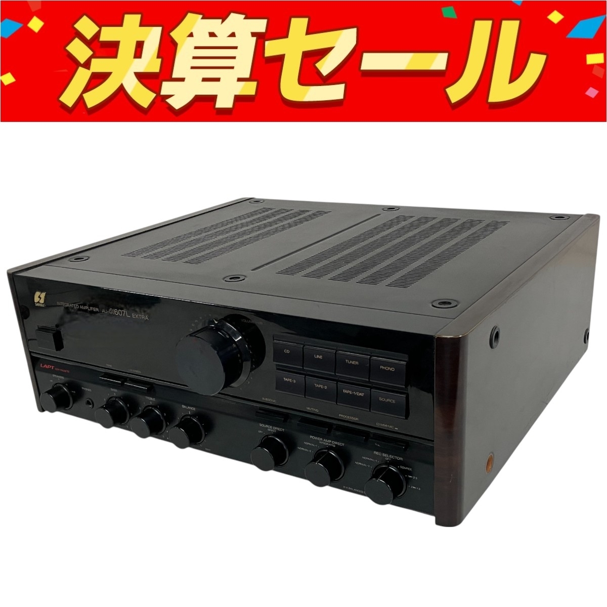 SANSUI AU-α607 ジャンク Yahoo!オークション -「sansui au-α607 extra」の落札相場・落札価格