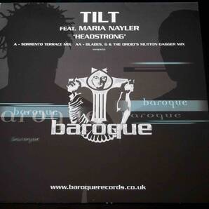 Tilt feat マリア・ネイラー/Headstrong (Part2) (UK盤アナログ) ■ Maria Naylor Nayler / Baroque / Parks & Wilson / Lost Language