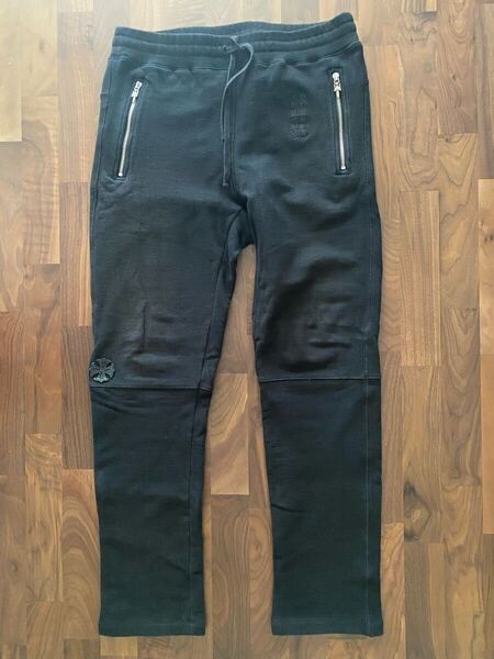 CHROME HEARTS クロムハーツ Y NOT ダガージップ スウェットパンツ ynot Lサイズ