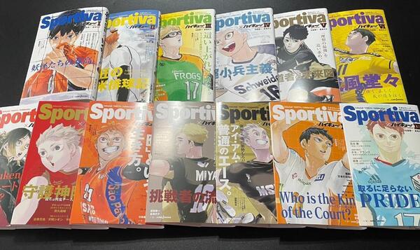 ハイキュー!! ショーセツバン!! Sportiva コラボオビ 全13巻分 影山 飛雄 日向 月島 牛島 孤爪 研磨 夜久 衛輔 宮 侑 木兎 及川
