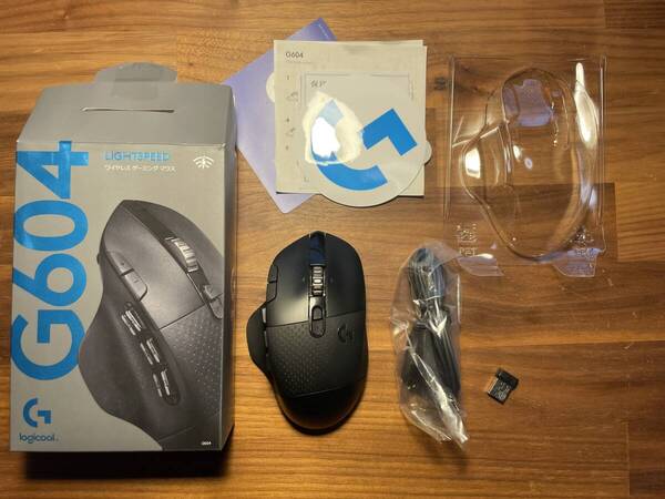 【極美品・ほぼ未使用】Logicool G604 LIGHTSPEED ワイヤレス ゲーミングマウス|付属品完備・即発送