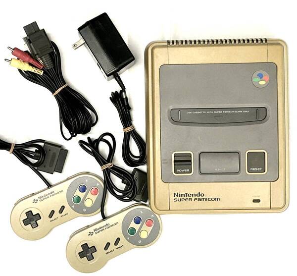 スーパーファミコン本体 SFC ゲーム機本体 動作確認済み 任天堂 スーファミ SNES レトロゲーム 趣味 娯楽 コレクション SUPER FAMICOM