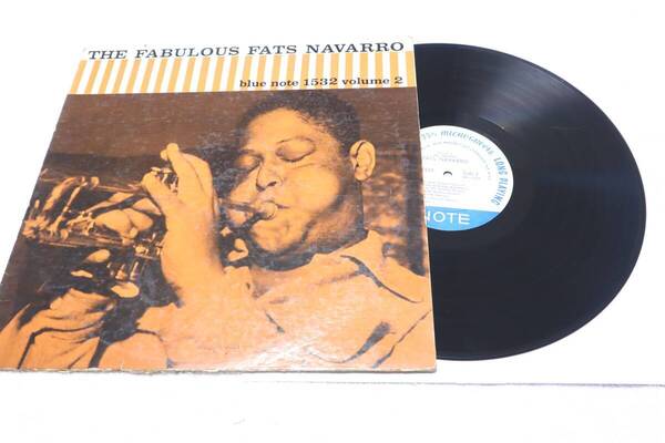 US盤 Blue Note 1532 Fats Navarro 『THE FABULOUS VOLUME.2』 LEXINTON RVG DG EAR / W.GRAY / A.EAGER / H.McGHEE / B.POWELL Rマーク無