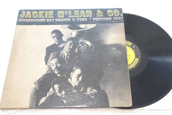 USオリジナル盤 JACKIE McLEAN / Jackie McLean & Co. / ジャッキー マクリーン Prestige 446W 50th NYC 深溝 DG RVG PRLP7087 MONO JAZZ