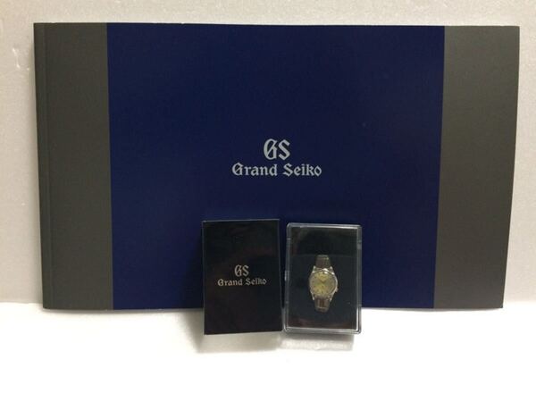 Grand Seiko グランドセイコー ピンバッジ & カタログ セット ピンズ ノベルティ 非売品 GS Pins Pin Badge 送料無料