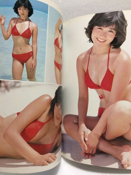 エンドレスサマー 水着 岡田有希子 河合奈保子 中森明菜 松田聖子 小出広美 石川秀美 森尾由美 倉沢淳美 近代映画 1984年 送料無料