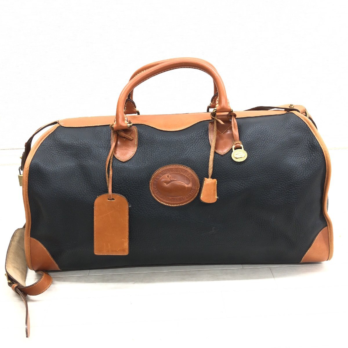 激レア USA製 ドゥーニー&バーク シボ革 2way ボストン デカロゴ Yahoo!オークション -「dooney bourke バッグ」(ボストンバッグ