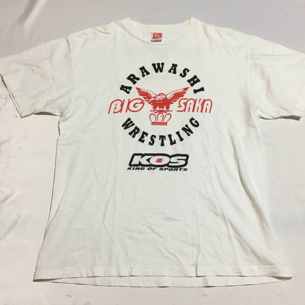 レア 当時物 荒鷲 坂口征二 ビッグサカ Tシャツ ヒンズーハリケーン 新日本プロレス ビンテージ 古着