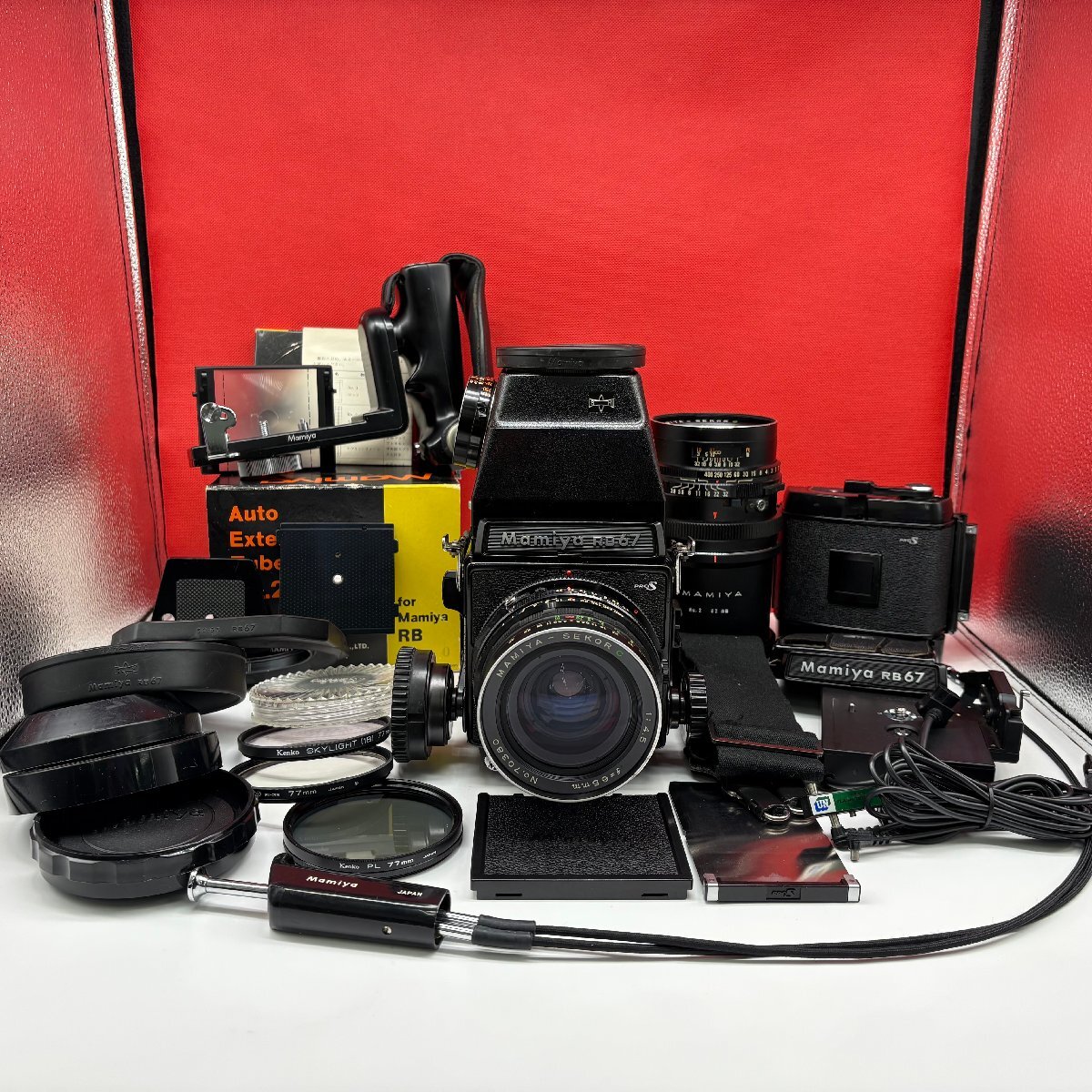 Mamiya RB67 Pro-S Camera w/ 65mm f4.5 Lens 120 Back WLVF