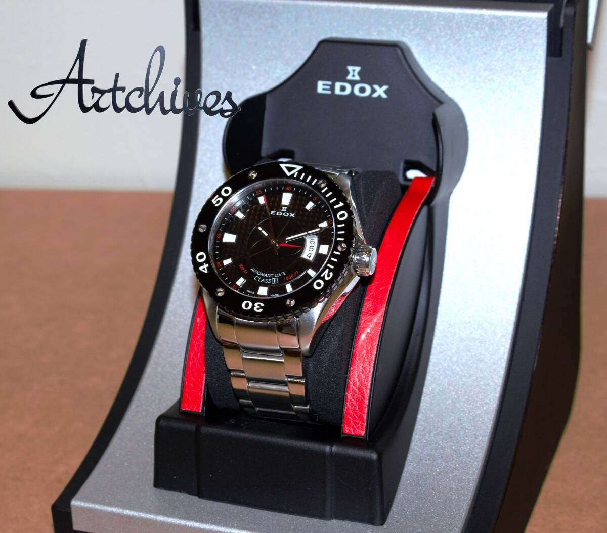 ★☆動作品☆★【中古】EDOX エドックス CLASS-1 DAY-DATE 2025年最新】Yahoo!オークション -エドックス クラスワン デイト
