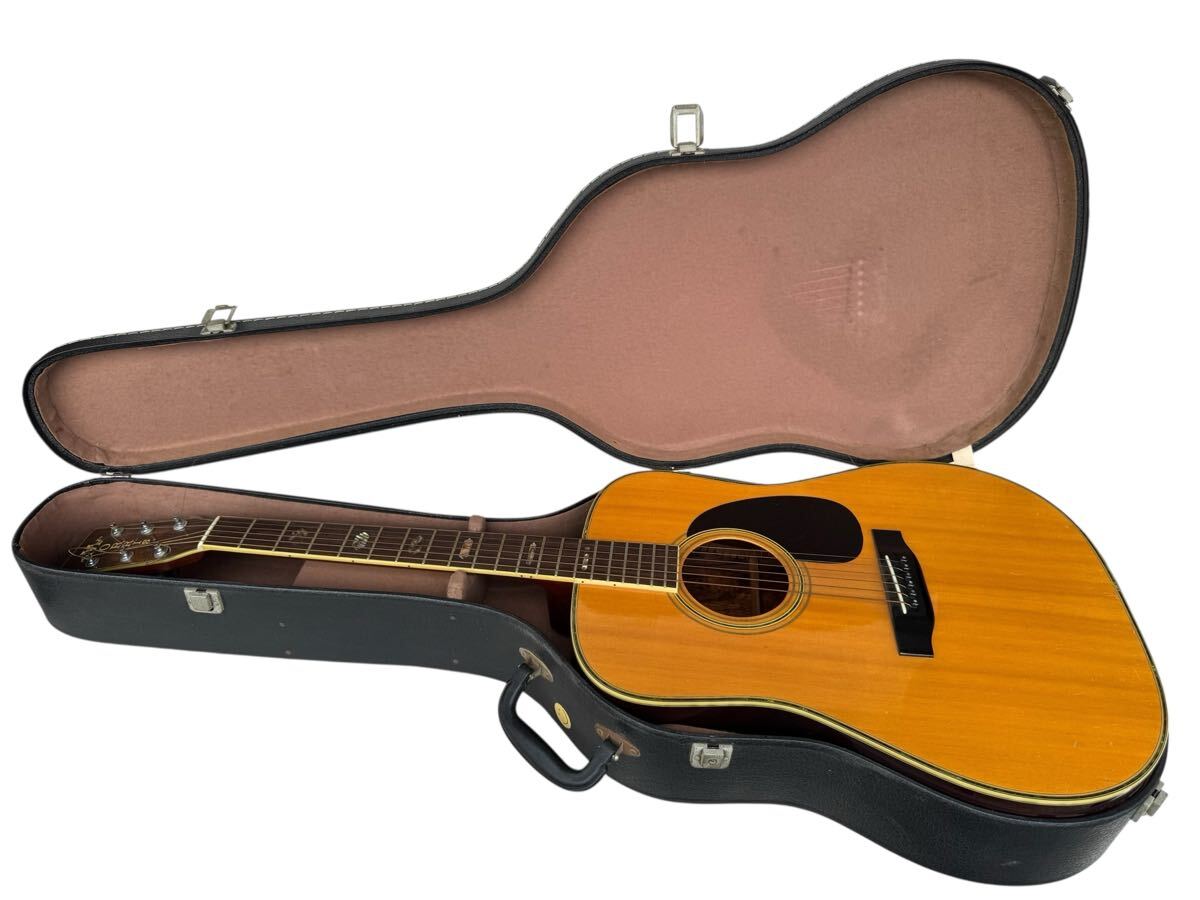 Morris W-50 アコースティックギター(日本製)ハードケース付 Yahoo!オークション -「morris w-50」(ギター) (楽器、器材)の