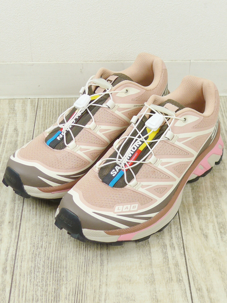 SALOMON サロモン XT-6 ユニセックス スポーツスタイル シューズ/スニーカー24cm Mahogany Rose ローズ ピンク 今季25SS 定番